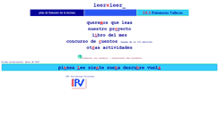 Desktop Screenshot of leerxleer.iespalomeras.net